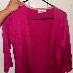 Coldwater Creek Women's Pink Sweater